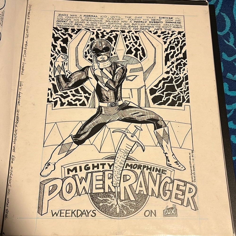 Original Comic Art - Tales From The Dougside #83 - 11” x 17”